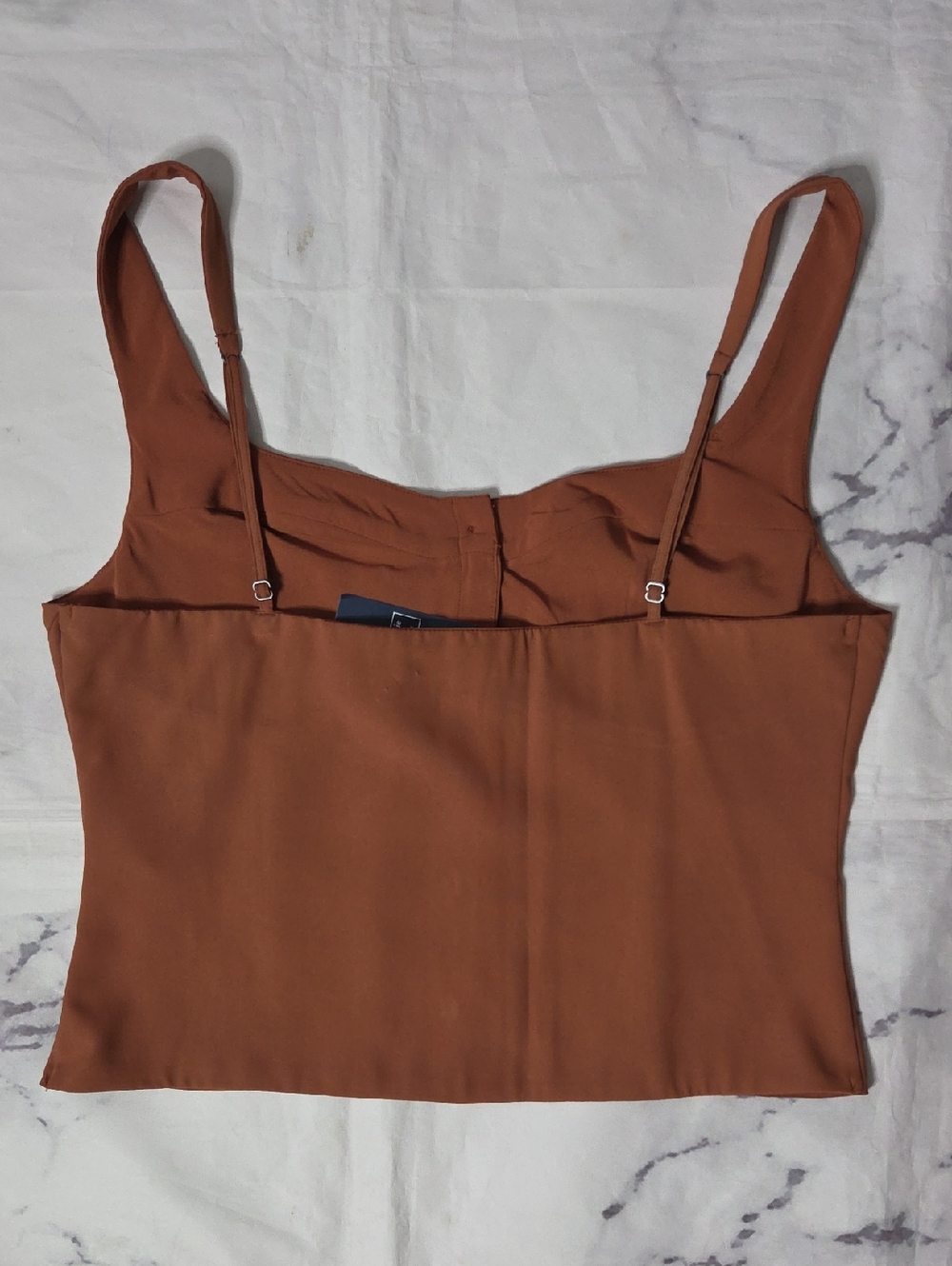 Abercrombie & Fitch Rust Button Front Tank - Picture 6 of 6